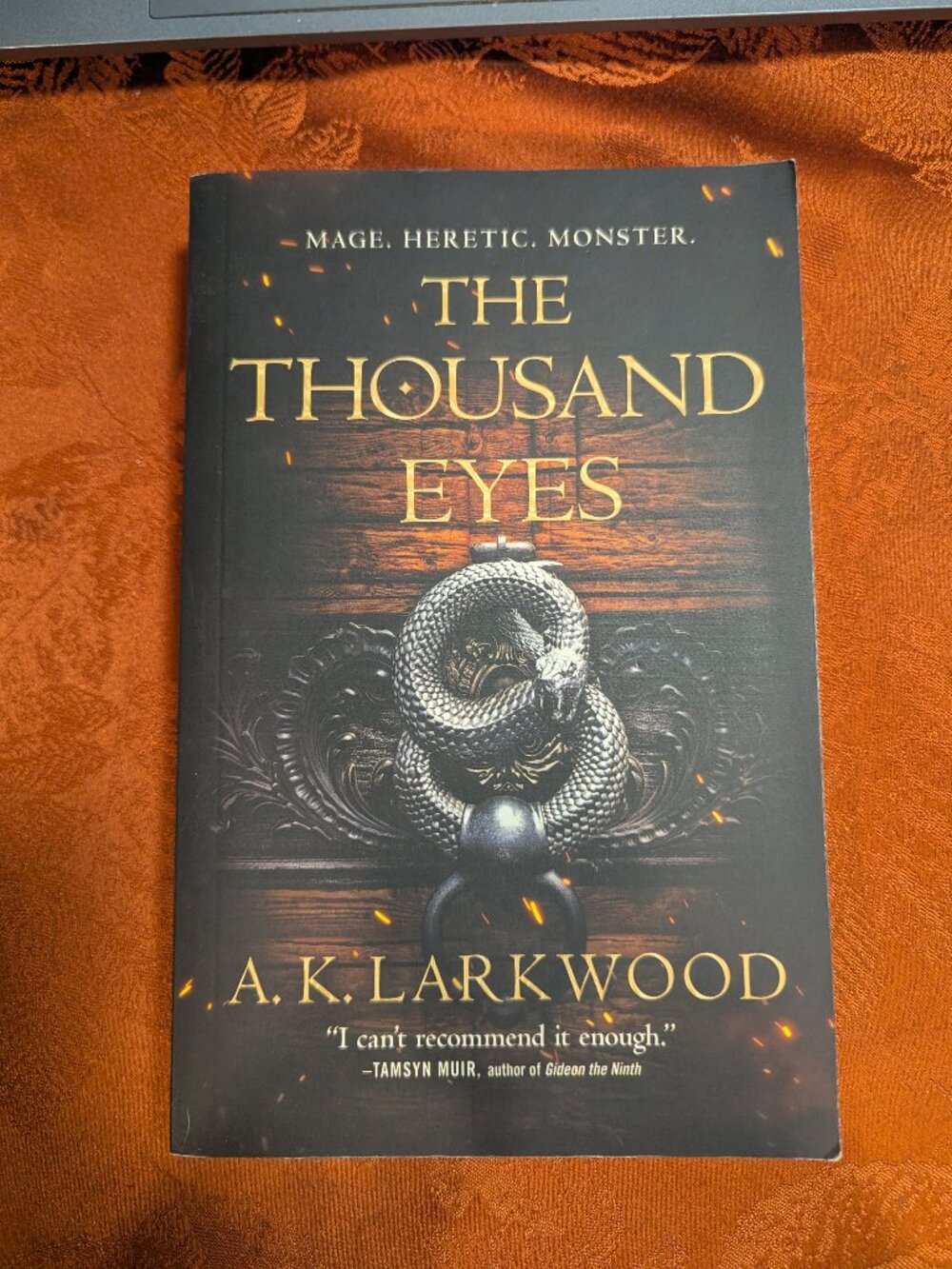 The Serpent Gates, #2: The Thousand Eyes by A. K. Larkwood